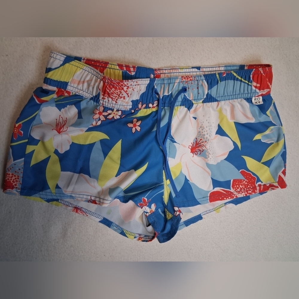Roxy Blue Floral Women's Shorts